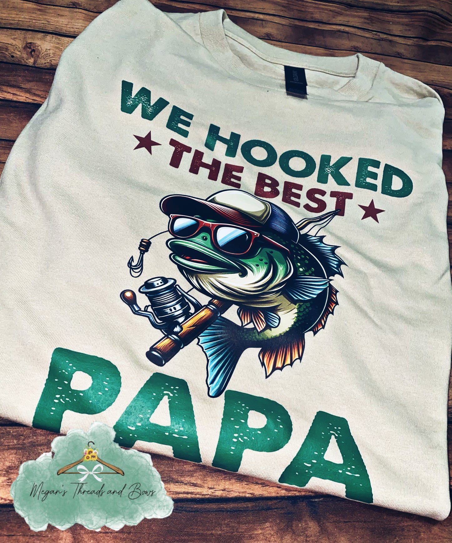 We hooked the best Papa Shirt