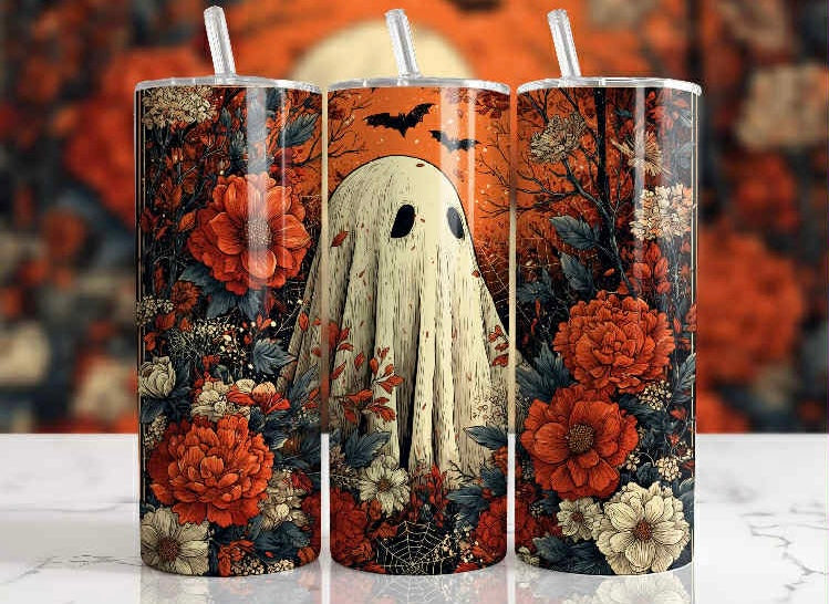 Fall Ghost 20oz tumbler