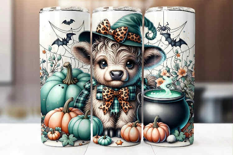 Witchy Cow 20oz tumbler