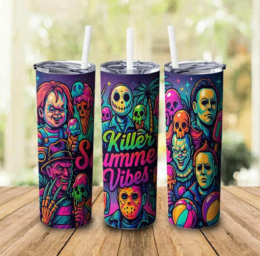 Killer Summer Vibes 20oz tumbler