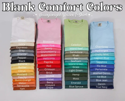 Comfort Colors TSHIRT Upgrade