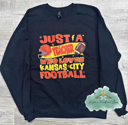 Kansas City Football Teacher Shirt