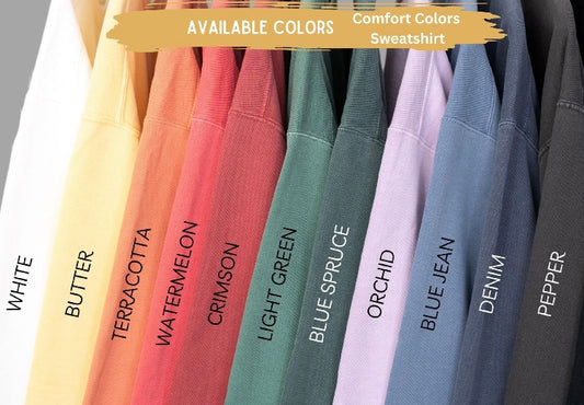 Comfort Color Sweatshirt ADD ON
