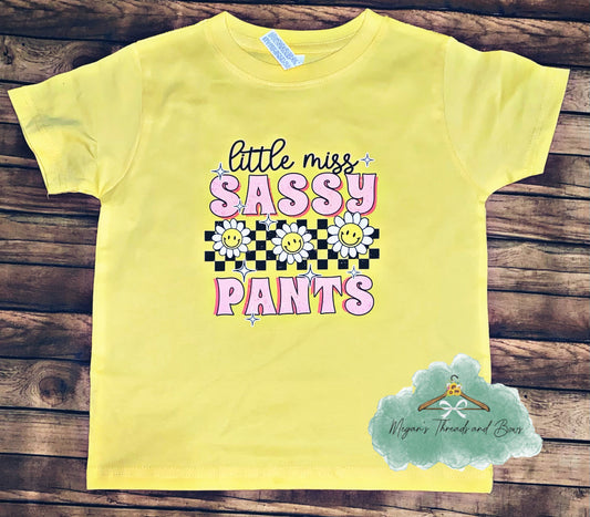 Kids Sassy pants SHIRT