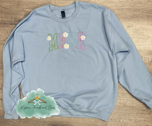 Mama embroidered shirt